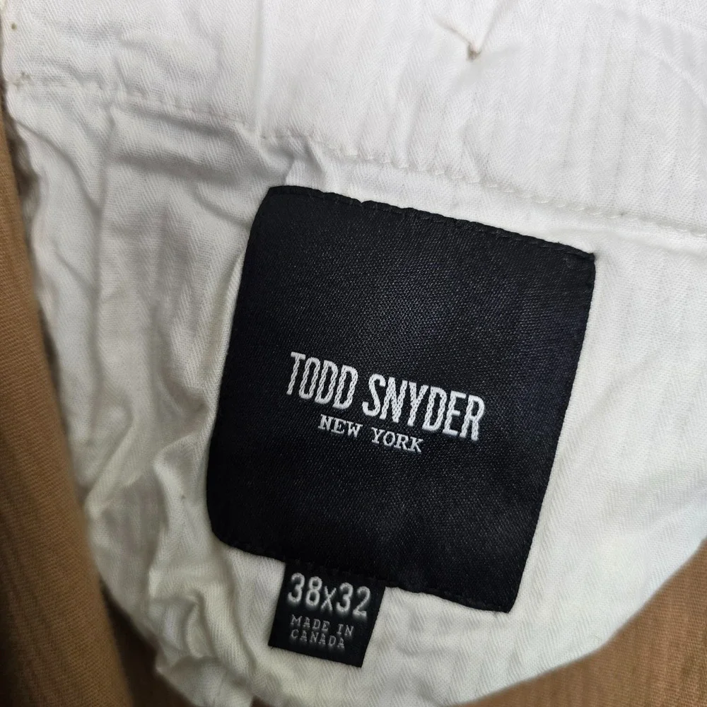 Todd Snyder Men Short Italian Corduroy Sutton Trouser 38x28 Duva Visconti Italy